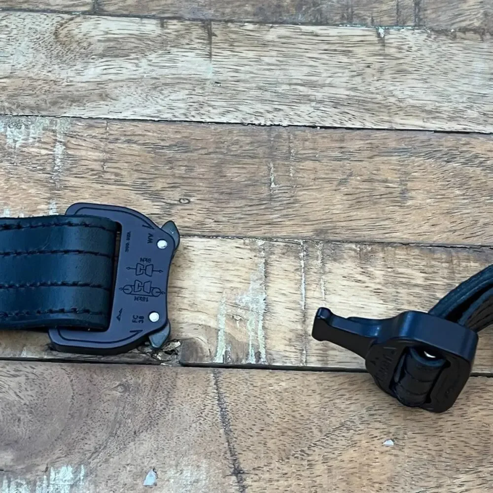 Klik Belts Leather Tactical Belt 46 With Quick Release Buckle Heavy Duty Unisex